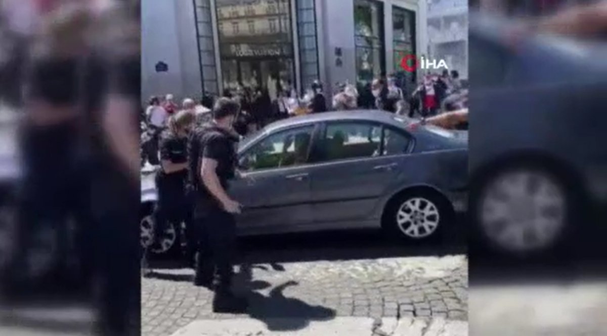 In France, he drove his car into the crowd #1