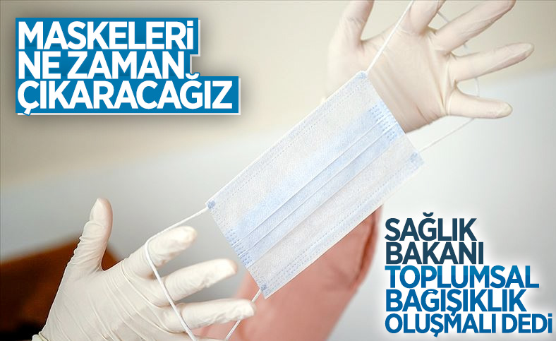Fahrettin Koca'dan 'maske' açıklaması