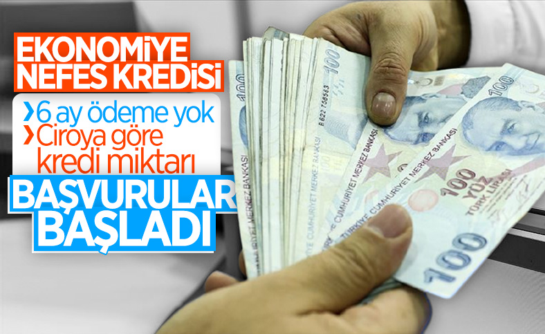 Nefes kredisi başvuruları bugün başladı