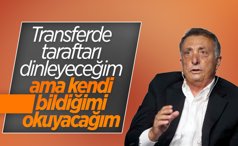 Ahmet Nur Çebi: Transferde taraftarı dinleyeceğim
