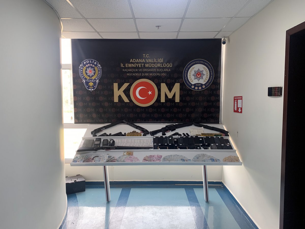 Adana daki tefeci operasyonunda 9 tutuklama #1