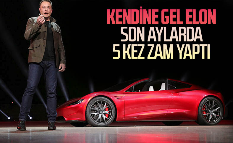 Tesla, çip krizi nedeniyle fiyatlara zam yaptı