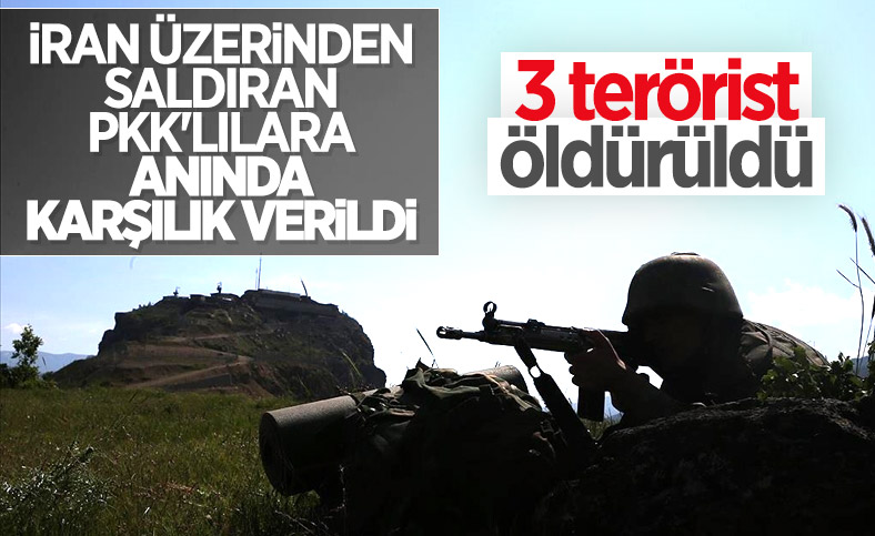 Hakkari'de METİ timine roketli saldırı girişimi: 3 terörist öldürüldü