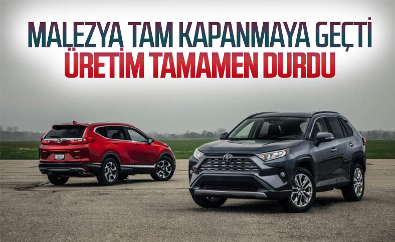 Toyota ve Honda, koronavirüs nedeniyle Malezya'da üretime ara verecek