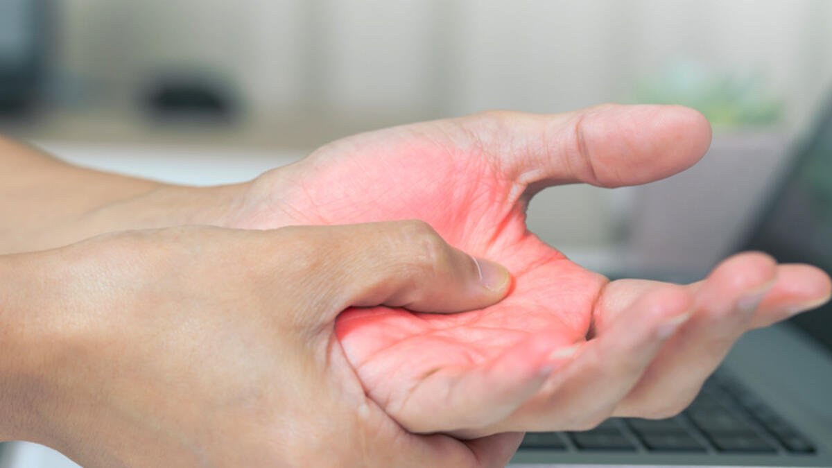 Weakness in hands may be caused by carpal tunnel syndrome #3