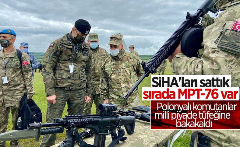 NATO Steadfast Defender 2021 tatbikatında Türkiye'nin ekipmanlarına yoğun ilgi