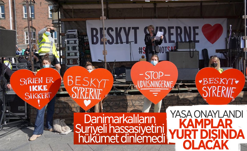 Danimarka'dan, sığınmacı kamplarını yurt dışına taşıma kararı