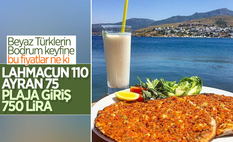 Bodrum'da fiyatlara koronavirüs tarifesi