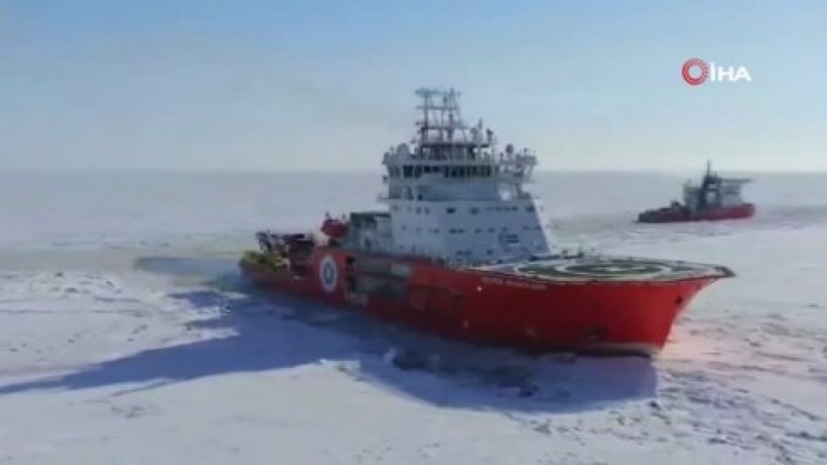 Russian icebreaker found dog lost in Arctic #2