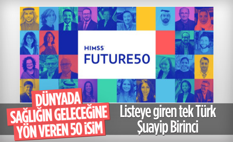 Şuayip Birinci HIMMS FUTURE50 listesine seçildi