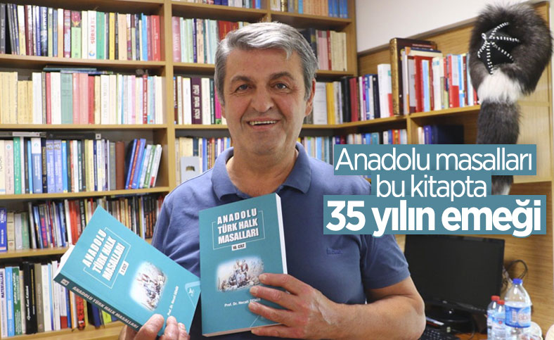 35 yılda 81 ili köy köy gezerek, Anadolu masallarını kitaplaştırdı