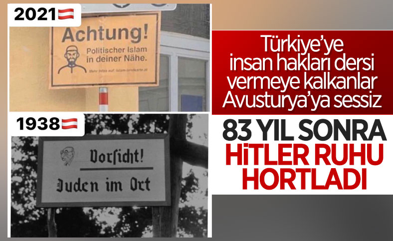 Avusturya’da Müslümanlara karşı ırkçı tabelalar