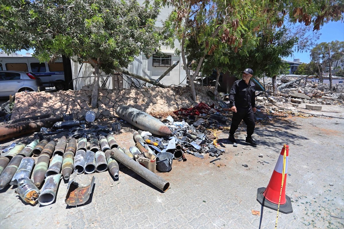 Unexploded missiles and bullets fired by Israel into Gaza were neutralized #3