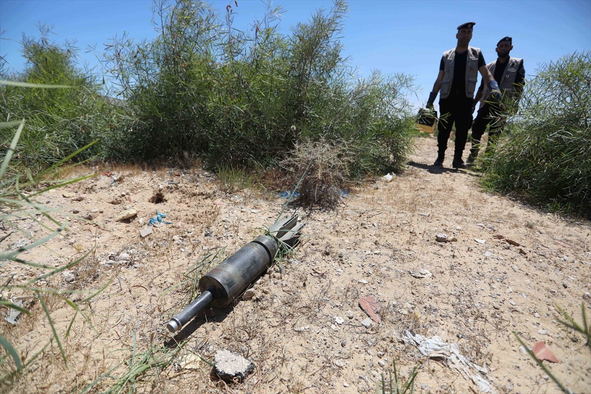 Unexploded missiles and bullets fired by Israel into Gaza were neutralized #4