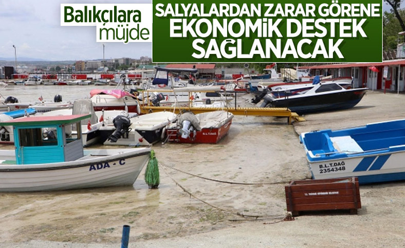 Müsilaj nedeniyle zarar gören balıkçılara ekonomik destek