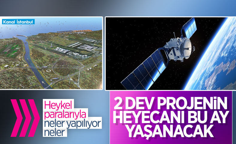 Türkiye, Türksat 5A ve Kanal İstanbul projelerine odaklandı