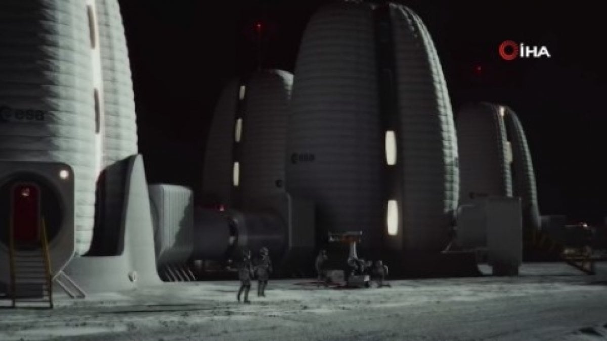 Short film released showing what the first colonies on the Moon would look like #5