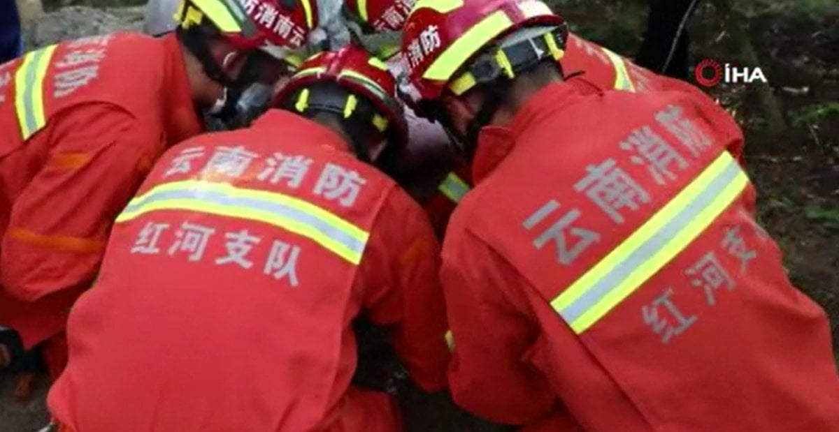 2-year-old boy who fell into a well in China was rescued in 10 hours #4