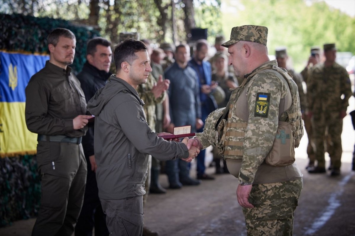 Visit from Vladimir Zelensky to the Donbas front #6