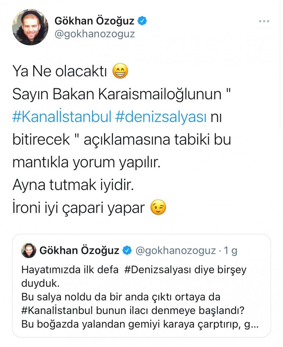 Gökhan Özoğuz, ironi yaptığı söyleyerek kıvırmaya çalıştı #2