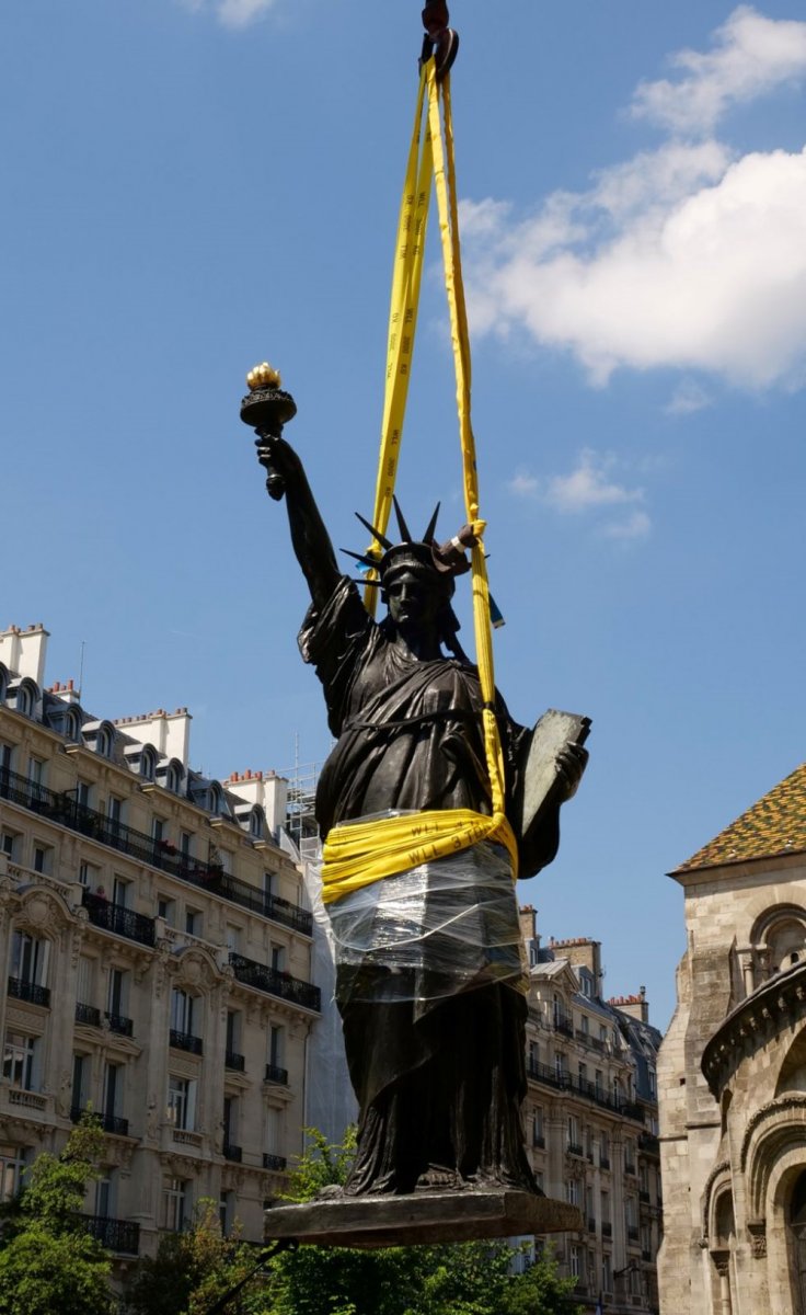 New Statue of Liberty from France to USA #4