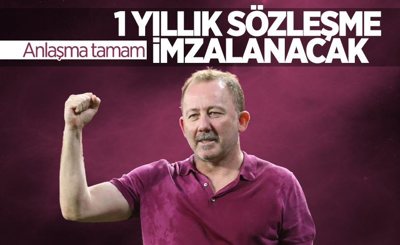 Beşiktaş Sergen Yalçın'la anlaşmaya vardı