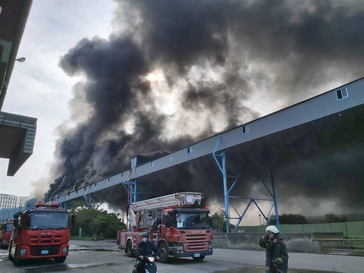 Fire broke out in Taiwan, the world's 4th largest power station #1