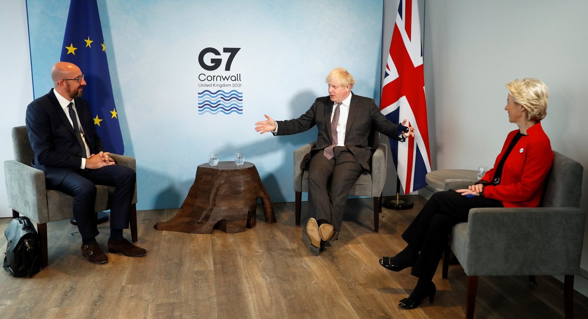 Boris Johnson met with Charles Michel and Ursula von der Leyen #2