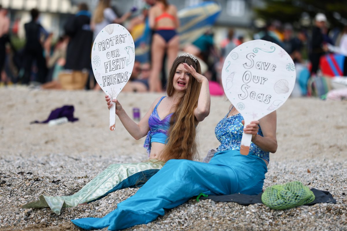 Climate change protest at the G7 Summit #5