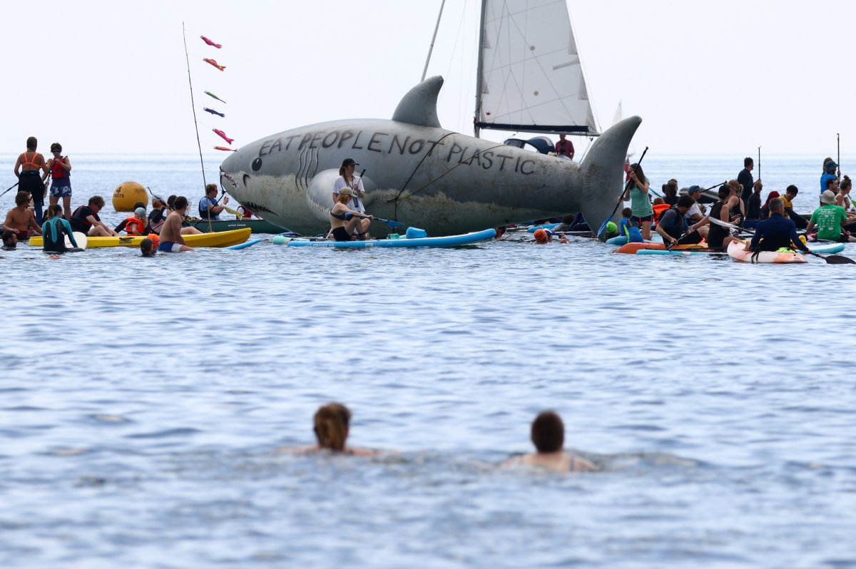 Climate change protest at the G7 Summit #3