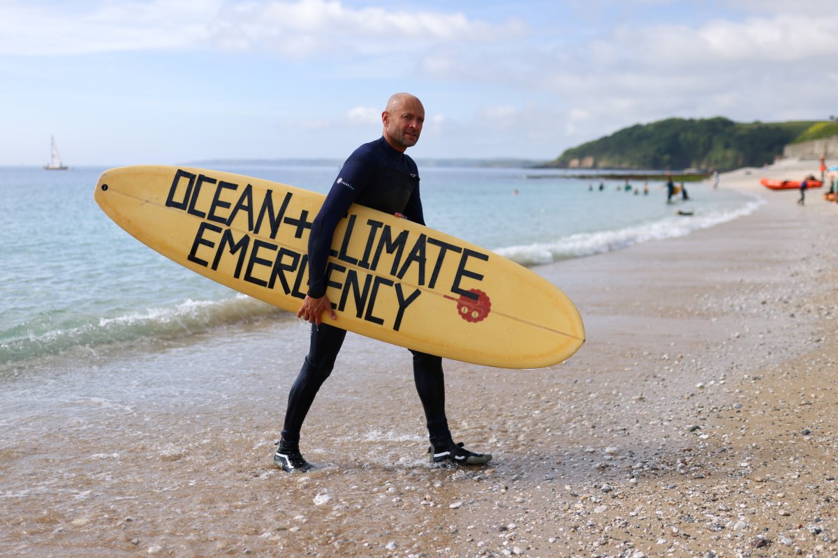 Climate change protest at the G7 Summit #9