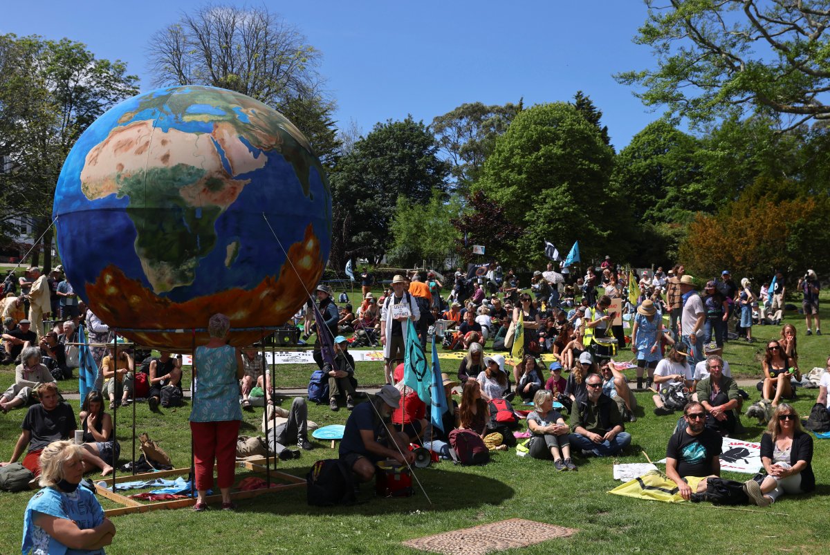 Climate change protest at the G7 Summit #10