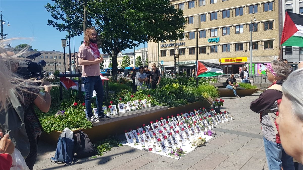 Israeli aggression protested in Sweden #3