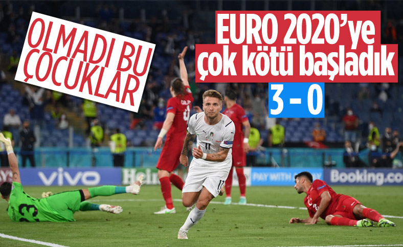 Milli Takımımız, İtalya'ya mağlup oldu
