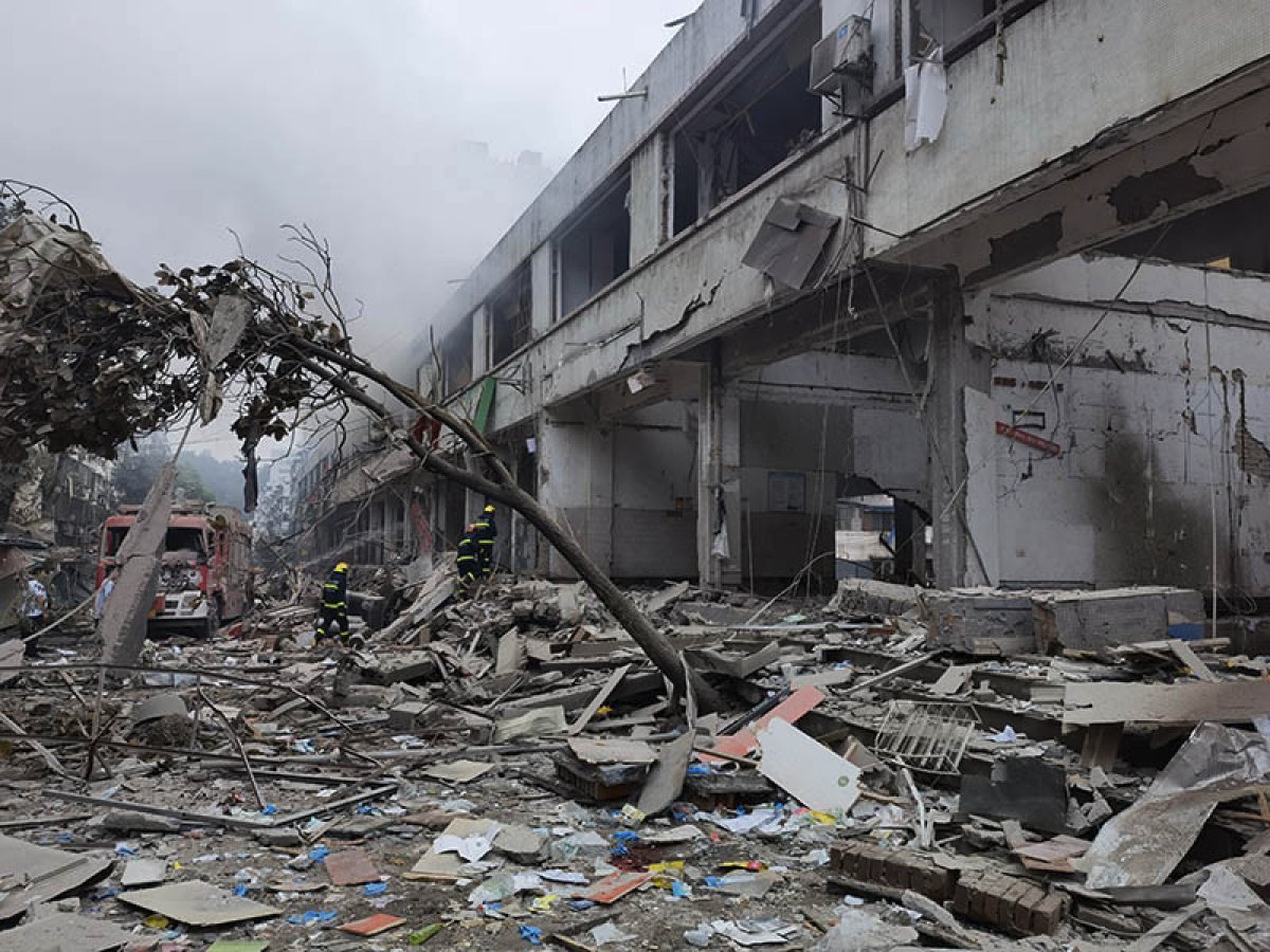 Gas explosion in China: 11 dead #1