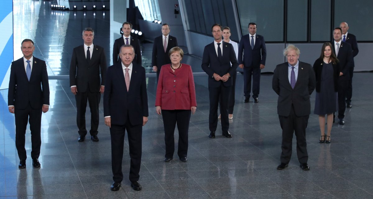 Cumhurbaşkanı Erdoğan, NATO karargahında #6