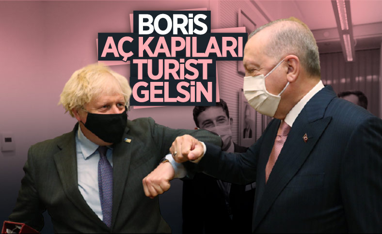 Cumhurbaşkanı Erdoğan, Boris Johnson ile görüştü
