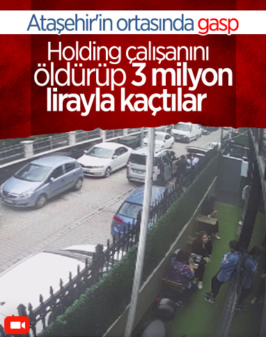 Ataşehir'de gasp dehşeti: 1 ölü