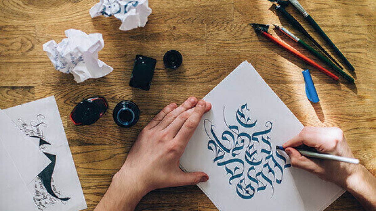 Harflere Ruh Veren Sanat Kaligrafi