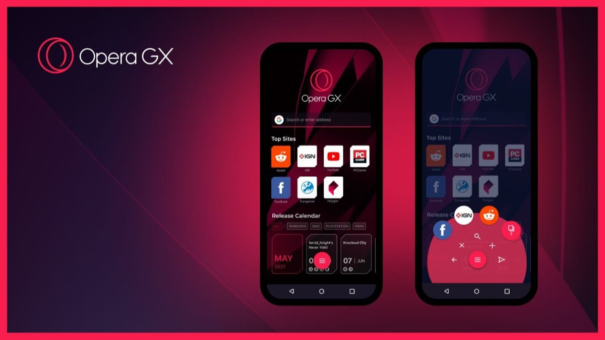 Opera GX 99.0.4788.75 download the new version for android