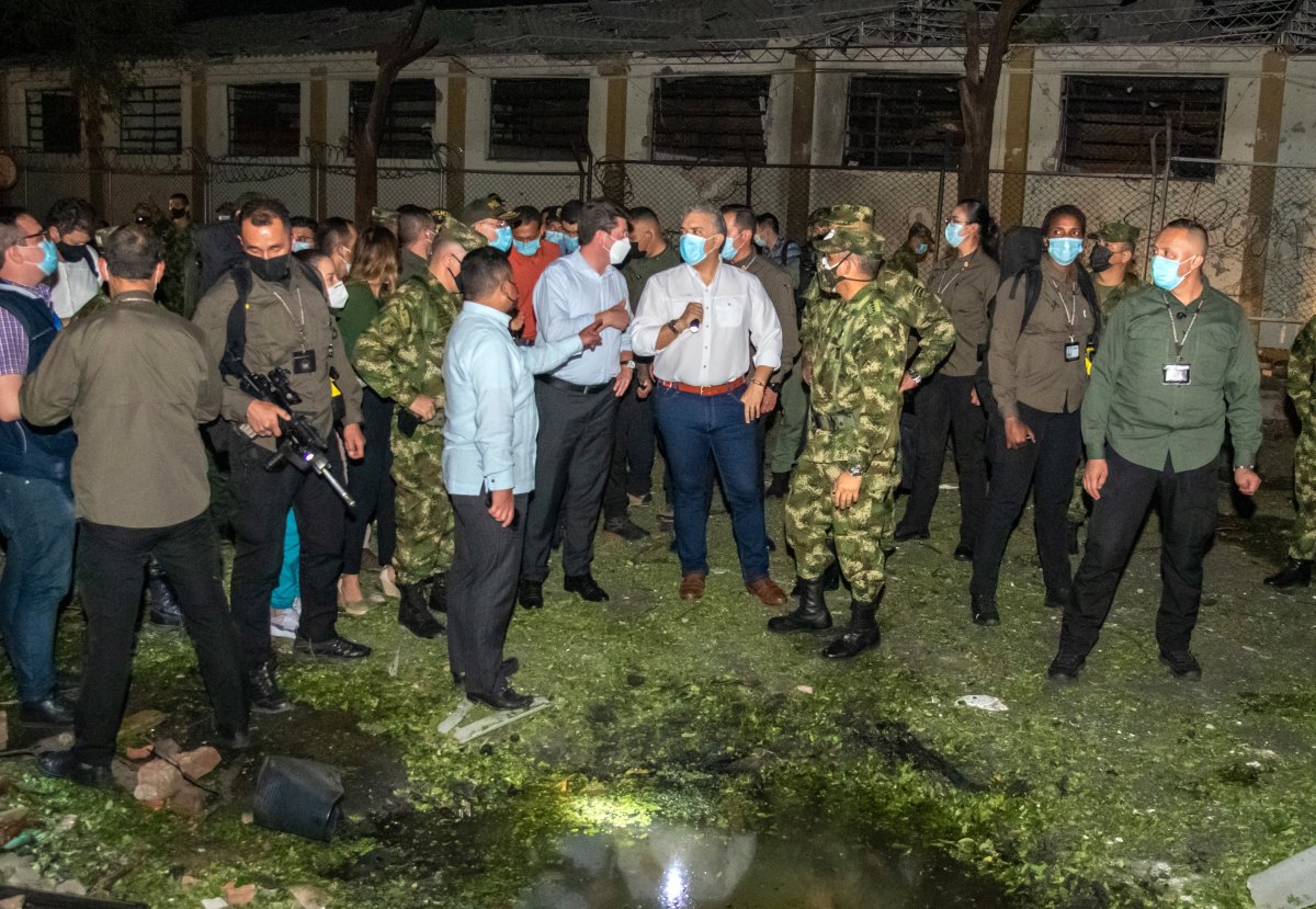 Bomb attack on army in Colombia #4