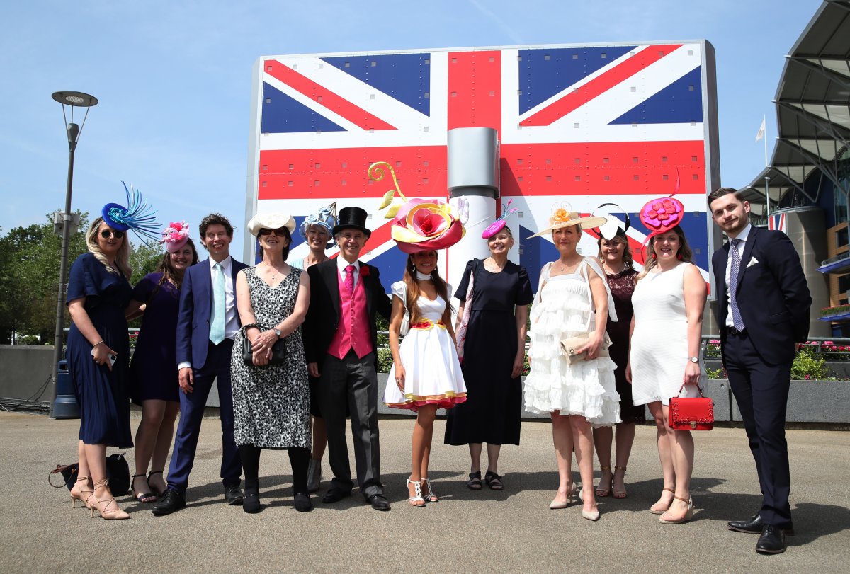 Hat style #5 at the 2021 Royal Ascot Horse Races
