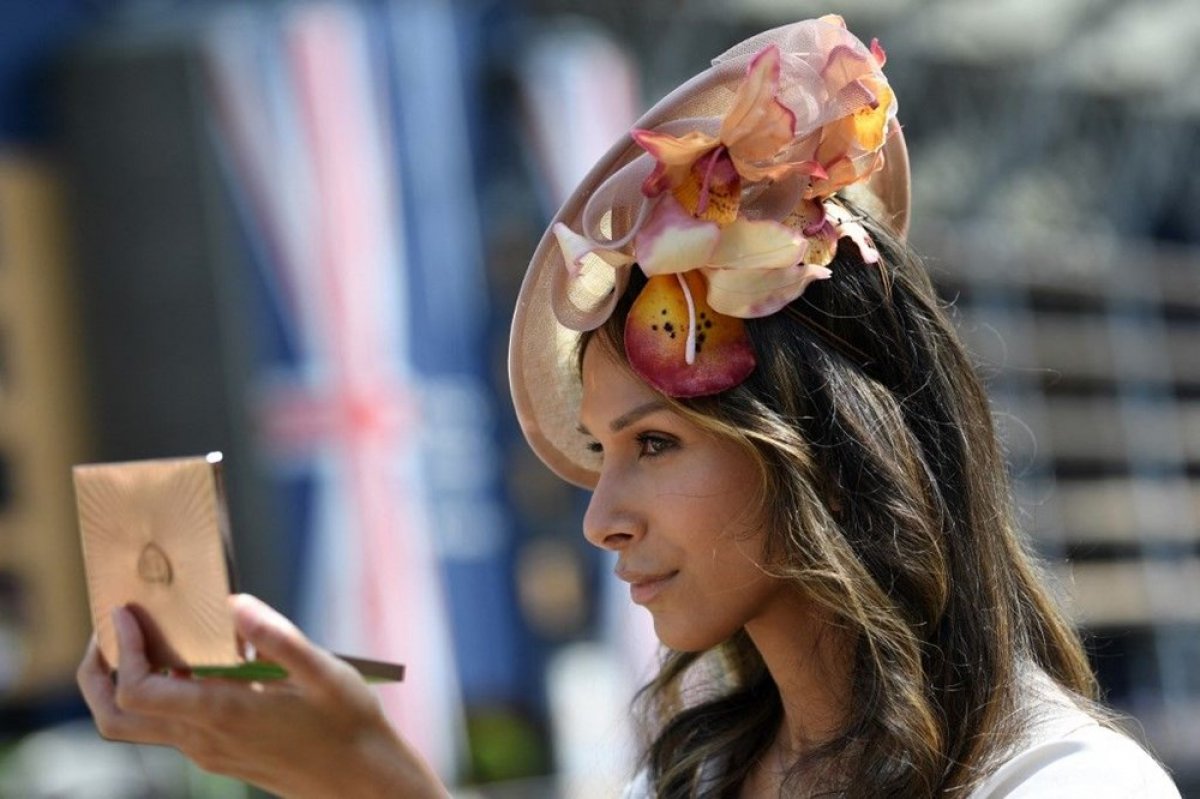 Hat elegance at the 2021 Royal Ascot Horse Races #18