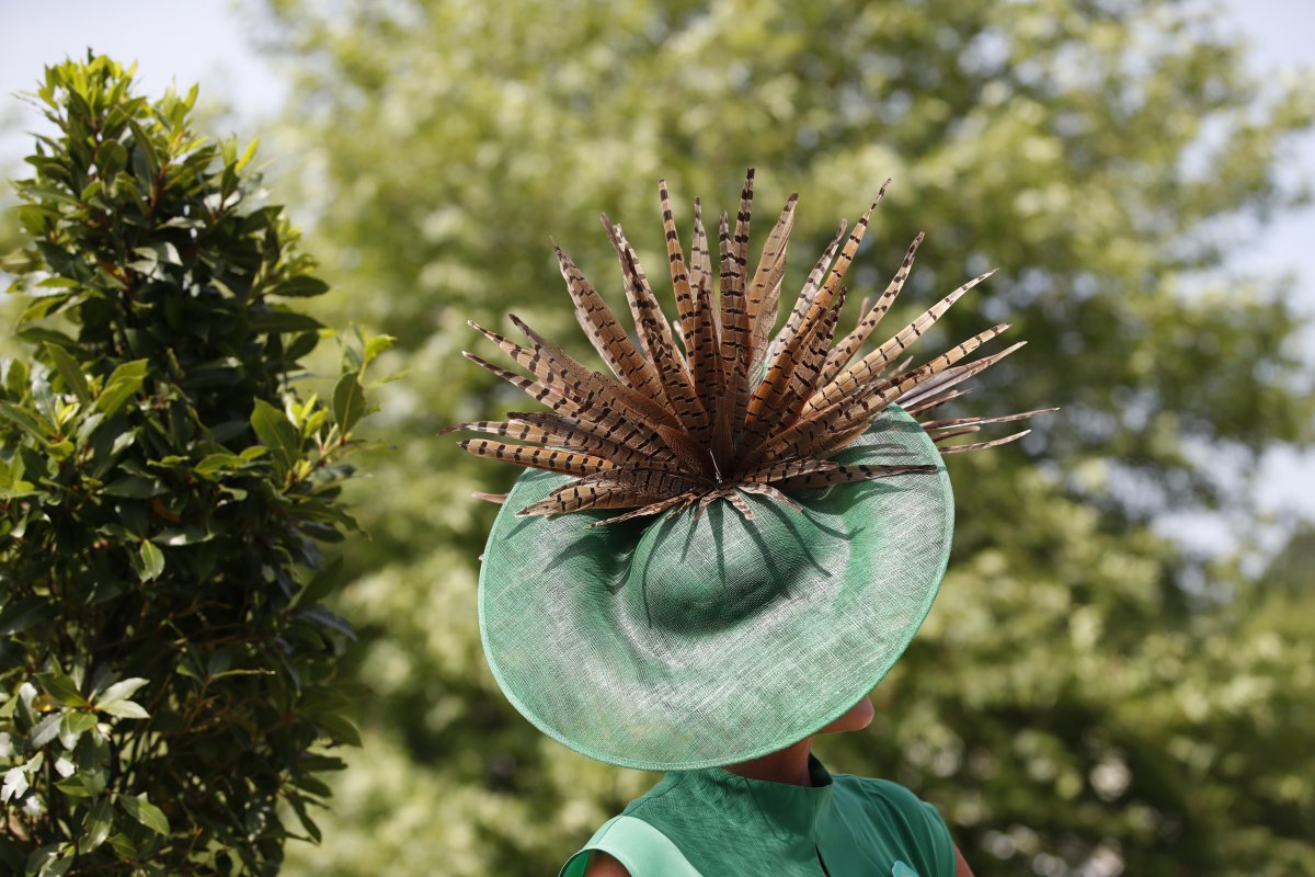 Hat elegance at the 2021 Royal Ascot Horse Races #10