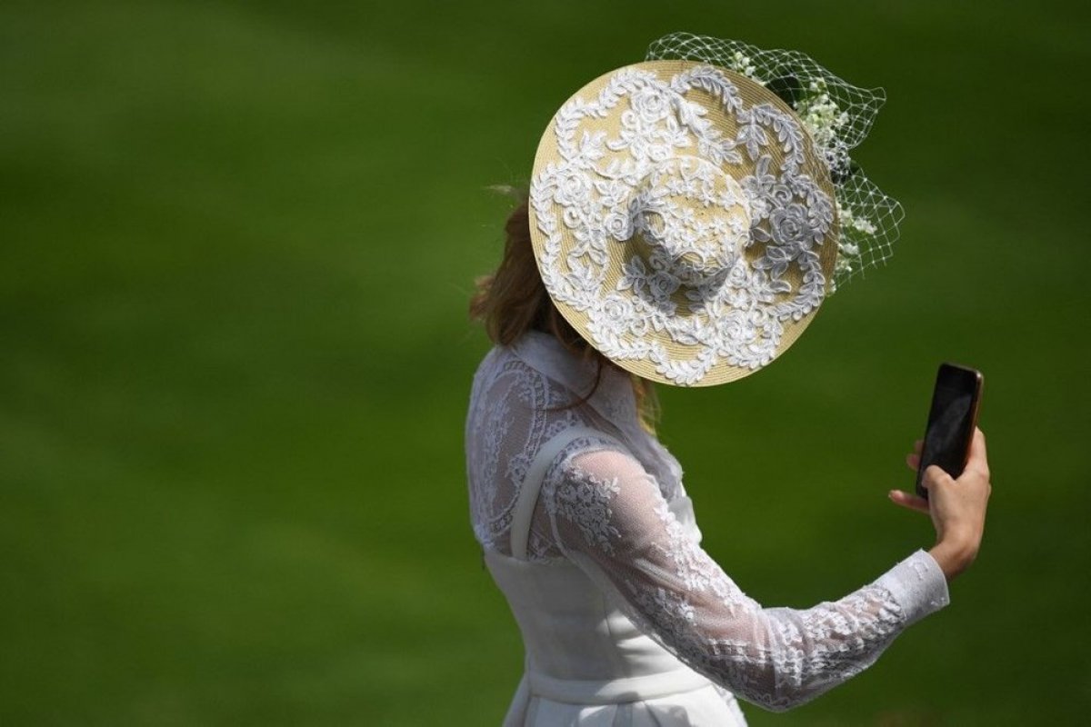 Hat elegance at the 2021 Royal Ascot Horse Races #15