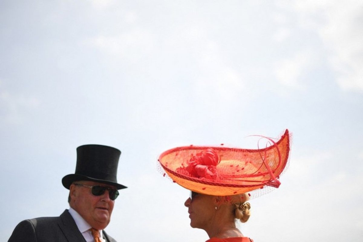 Hat elegance at the 2021 Royal Ascot Horse Races #17