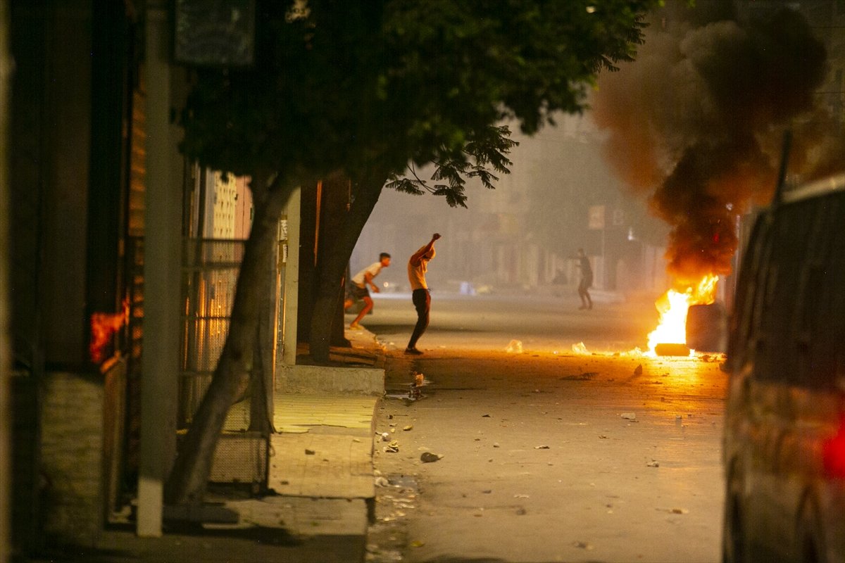 The murder of a teenager by the security forces protested in Tunisia #7