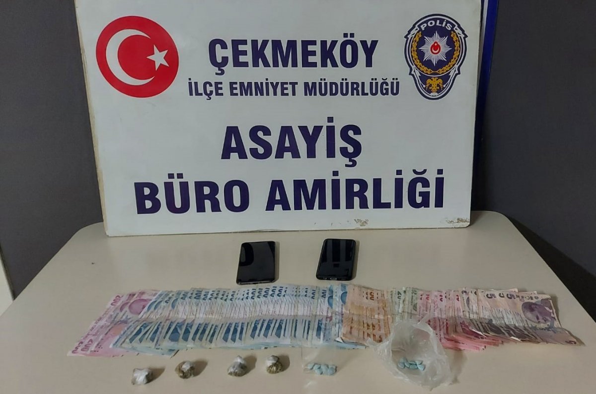 Çekmeköy de uyuşturucu satışına polis baskını  #3