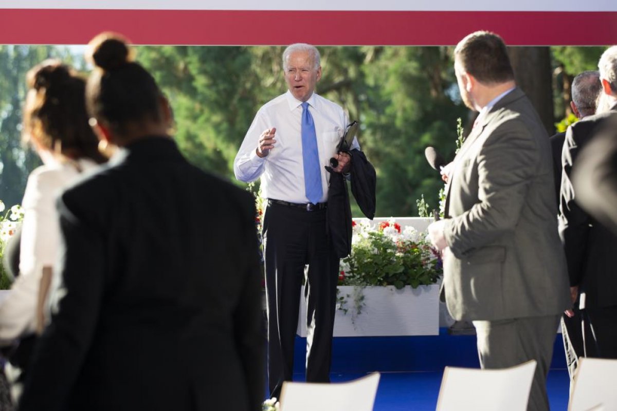 Joe Biden dan soru soran muhabire azar #2