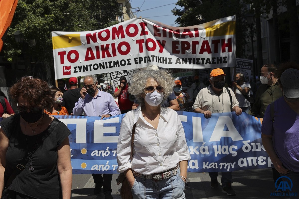 Yunanistan da grev nedeniyle hayat durdu #5
